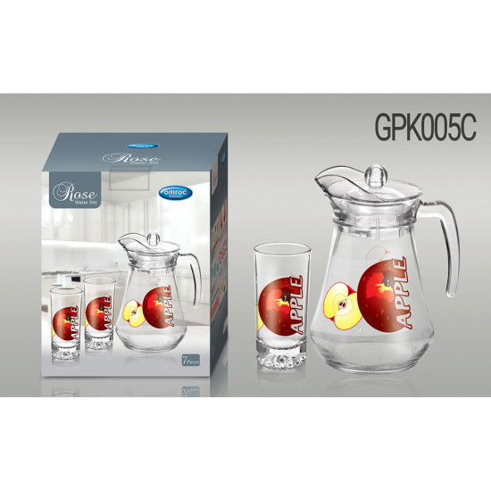 ROSE WATER SET APPLE -Water set image