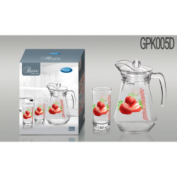 ROSE WATER SET STRAWBERRY P1160