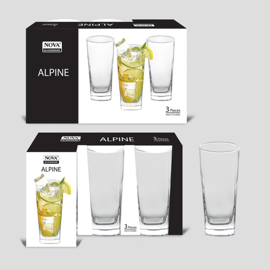 ALPINE 280 ML TUMBLERS 3 PCS image