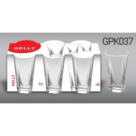 KELLY TUMBLER 280ML 6PC image