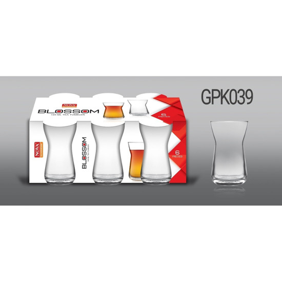 BLOSSOM 140ML TEA TUMBLER 6PC image