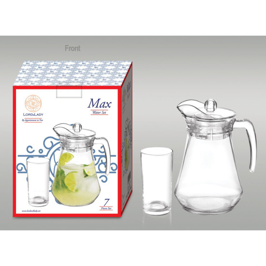 MAX PLAIN 7 PCS WATER SET -Water set image
