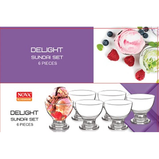 DELIGHT ICE CREAM SET 6 PC image