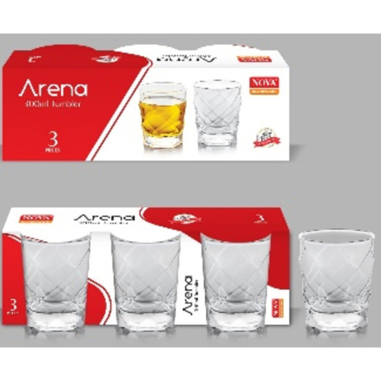 ARENA 300 ML GLASS SET 3 PCS image