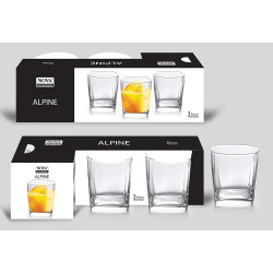 ALPINE GLASS 315 ML PACK OF 3 