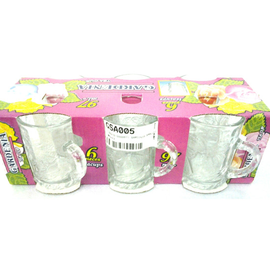 GARDEINIA SMALL TEACUP 6 PCS -Tea glass image