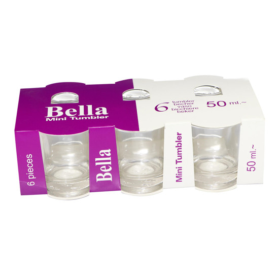 6PC BELLA GLASS [1712002000009] image