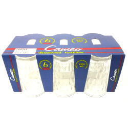 CAMEO 6 PCS GLASS SET 290 ML