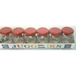 JUGGLERS JAR SET 250 GMS  6PCS 