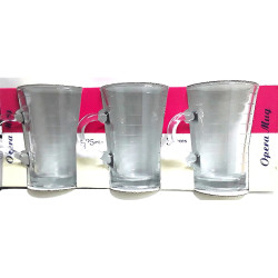 OPERA MUG 225 ML 3 PACK RING DESIGN