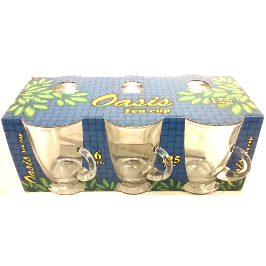 OASIS TEACUP 6 PCS SET -Tea glass image