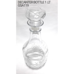 ORCHID DECANTER BOTTLE 1LTR
