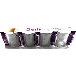 BERLIN STACKABLE MUG 255ML 4PK