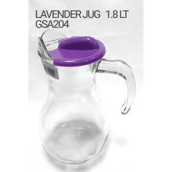 LAVENDER JUG 1.8LTR WITH LID