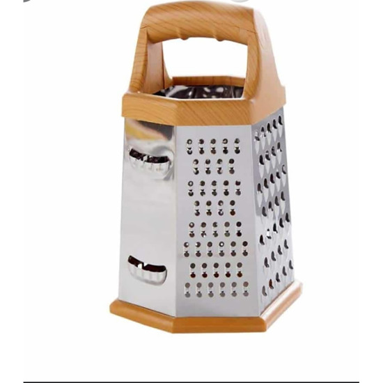GRATER 6 SIDED STAINLESS STEEL -Grater image