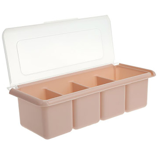 SEASONING BOX 4 COMPARTMENT -Assorted plastics image