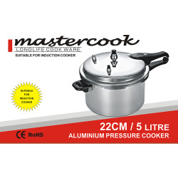 5LT ALUMINUIM PRESSURE COOKER INDUCTION BOTTOM