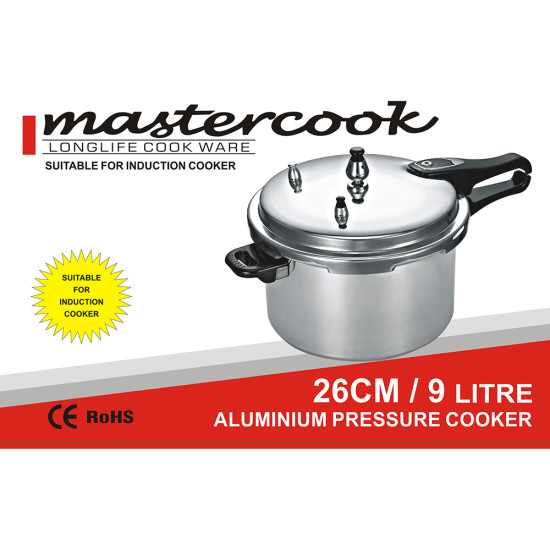 9LT ALUMINIUM PRESSURE COOKER INDUCTION BOTTOM image