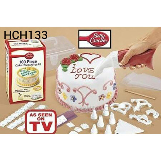 CAKE SET DECORATING SET 100PC image