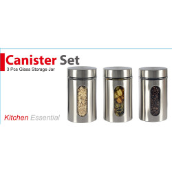 TSC CANNISTERS 3 PCS SET 900 ML