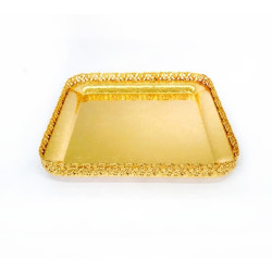GOLD COLOUR SQUARE PAN DAN