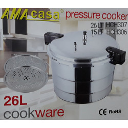26LT ALUMINIUM PRESSURE COOKER