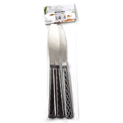 DIAMOND CUT DESSART KNIFE HEAVY TYPE 6 PCS