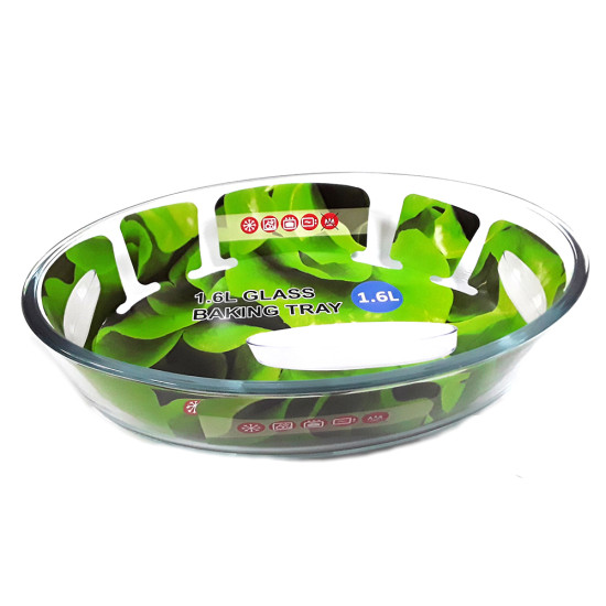 OVAL BAKING DISH 1.6 LITRE image