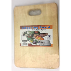  MEDIUM THICK WOODEN CHOPPING BOARD 23X36 CM