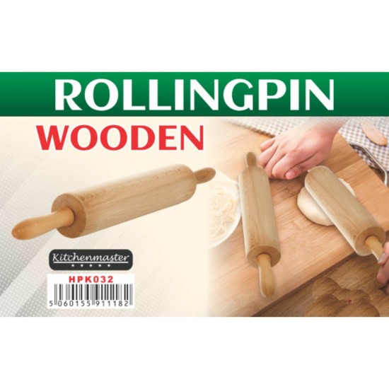 rolling pin 12 INCH rp1 -Woodware image