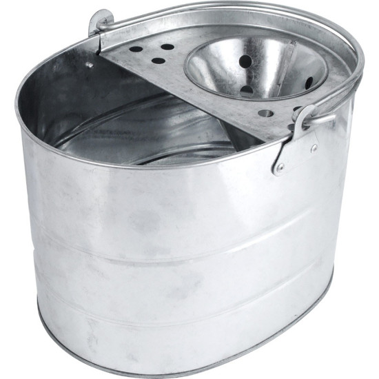 GALVANISED MOP BUCKET -Iron ware image