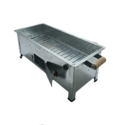 BBQ SILVER 18 X 10 X 10 INCH