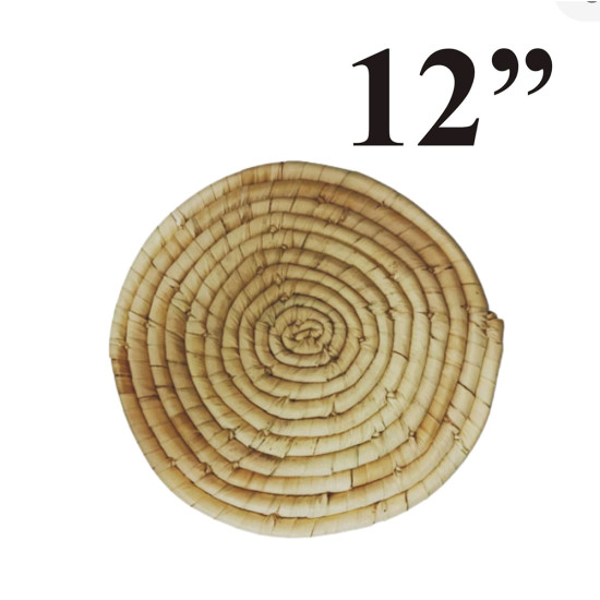 BAMBOO STRAWA MAT 12 INCH SINGLES -Placemats image