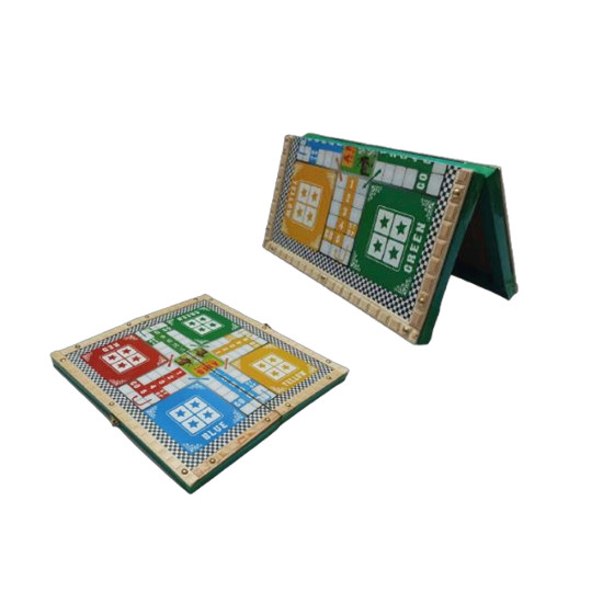 LUDO GAME BOARD WOODEN -Assorted houseware image