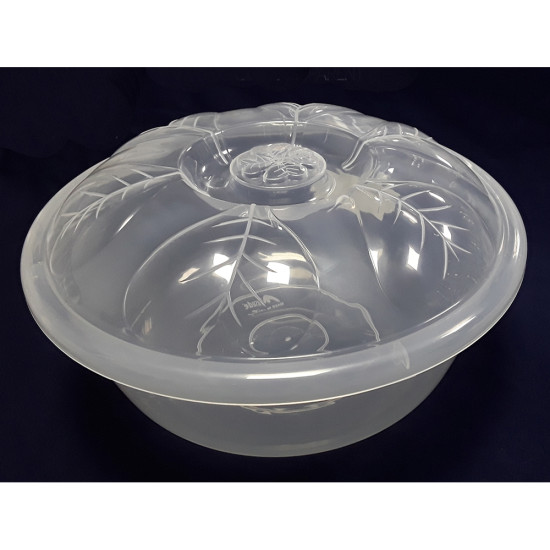 BASIN AND LID TRANSPARENT NO 2/ 34CM image