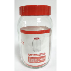 JAR GLASS 2000CC