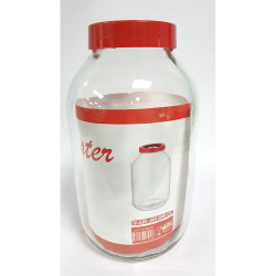 JAR GLASS 5000CC