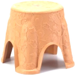 LACE STOOL MEDIUM PLASTIC