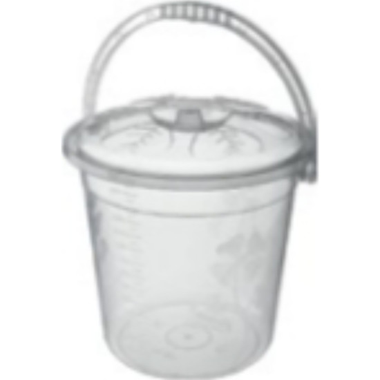 BUCKET CLEAR 10 LITER & LID image