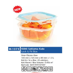 LOCK AND FIT SQ 1.3L (16.5X16.5X8CM)