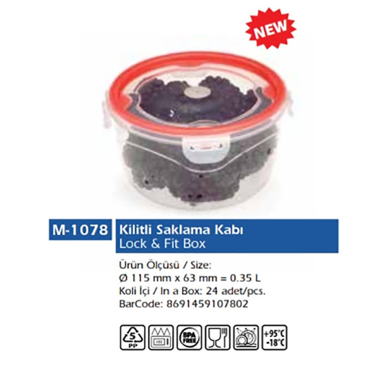 LOCK AND FIT RD 0.35L (11.5X6.5CM) image