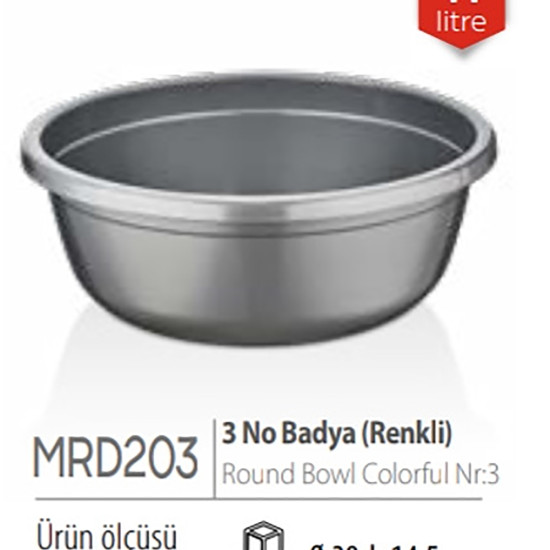 BOWL COLOURED 11 LITRE -Basins image