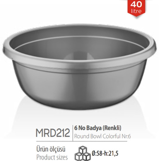 BOWL COLOURED 40 LITRE image