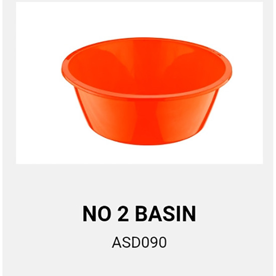 BOWL ASSTD COLOURS 8 LITER ASD090 -Basins image
