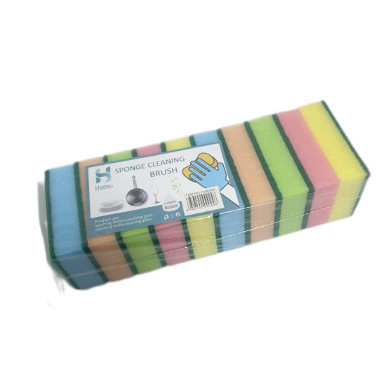 SPONGE SCOURER SET 10 PAK -Assorted houseware image