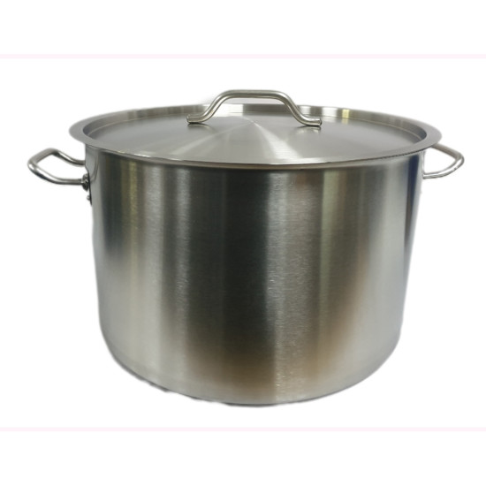 CATERING CASSEROLE STAINLESS STEEL HEAVY BASE 40 CM 7.5 KG 40 X 26 CM image