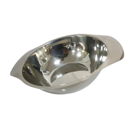 FOOD SERVING BOWLS STAINLESS STEEL 22 CM X 7 CM -SS bowls image