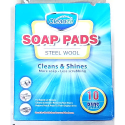 SOAP FILLED PADS 10PCS PAK IN BOX