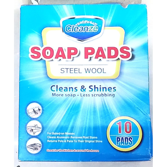 SOAP FILLED PADS 10PCS PAK IN BOX image