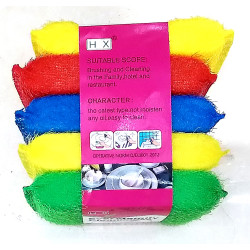 SCRUBBER 5 PCS SET IN PAKS